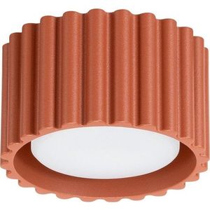 Kovové bodové svítidlo v terakotové barvě ø 10 cm Zora – Sollux obraz