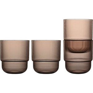 Sklenice z recyklovaného plastu v sadě 4 ks 400 ml Billi – Sagaform obraz