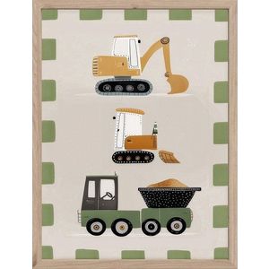 Dětský obrázek 30x40 cm Baby The Builder – Styler obraz