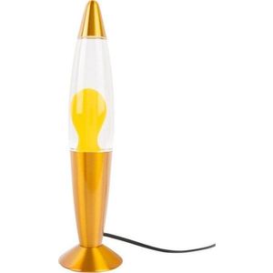 Žlutá skleněná lávová lampa (výška 35, 5 cm) Funky Rocket Lava – Leitmotiv obraz
