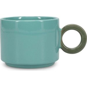Modrý kameninový hrnek 280 ml Lou – ONA obraz