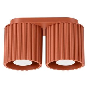 Kovové bodové svítidlo v terakotové barvě 10x21 cm Zora – Sollux obraz