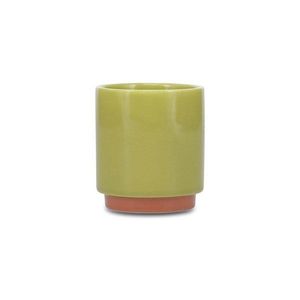 Zelený/oranžový kameninový šálek 270 ml Duo – ONA obraz
