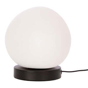 Černo-bílá stolní lampa (výška 19 cm) Stones – Candellux Lighting obraz