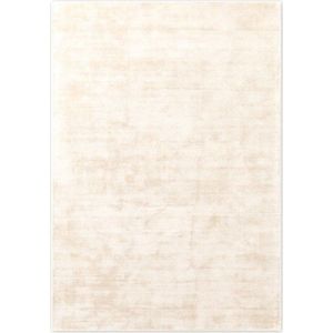 Slonovinový ručně tkaný koberec z viskózy 80x150 cm Noemi – Vikosa obraz