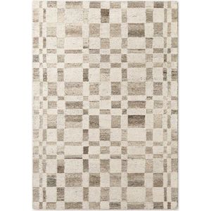 Krémový ručně tkaný vlněný koberec 80x150 cm Boho 1.0 Structa – Vikosa obraz