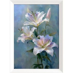Tištěný obraz s rámem 56x75 cm Lilies – Styler obraz