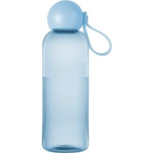 Světle modrá cestovní lahev z recyklovaného plastu 600 ml Ture – Sagaform obraz