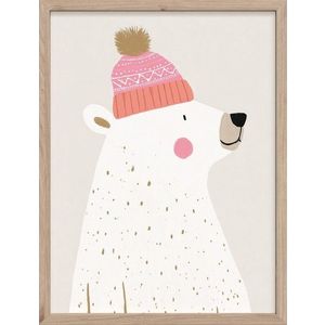 Dětský obrázek 30x40 cm White Bear – Styler obraz