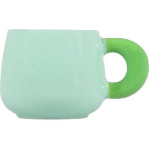 Světle modrý hrnek z kostního porcelánu 470 ml Coco – ONA obraz