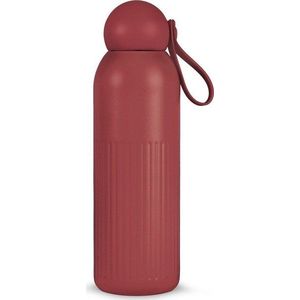 Vínová termoláhev s brčkem z nerezové oceli 500 ml Tekla – Sagaform obraz