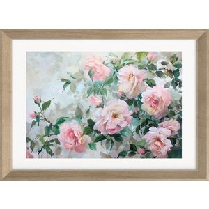 Tištěný obraz s rámem 75x56 cm Blooming Roses – Styler obraz
