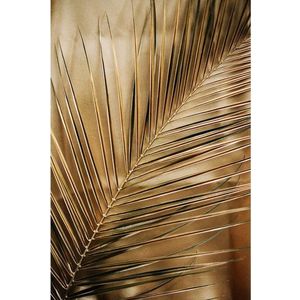 Tištěný skleněný obraz 80x120 cm Gold Palm – Styler obraz