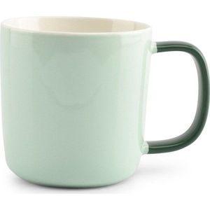 Světle zelený hrnek z kostního porcelánu 370 ml Mae – ONA obraz