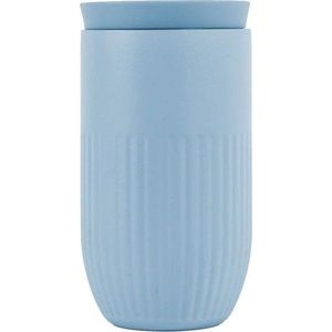 Světle modrý termo hrnek z nerezové oceli 320 ml Tova – Sagaform obraz