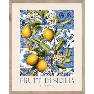 Tištěný obraz s rámem 40x50 cm Sicilia – Styler obraz