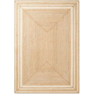 Krémový/v přírodní barvě oboustranný/ručně tkaný jutový koberec 80x150 cm Looma – Hanse Home obraz