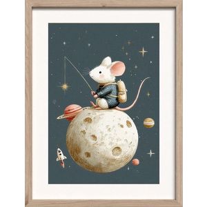 Dětský obrázek 30x40 cm Astro Mouse – Styler obraz