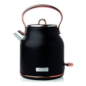 Černá rychlovarná konvica 1, 7 l Heritage - Haden obraz