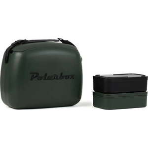 Tmavě zelený chladicí box 6 l Classic Black – Polarbox obraz