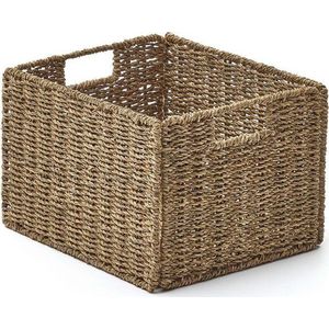 Košíky v sadě 2 ks do regálu z mořské trávy 32x27x22 cm Tossa – Kave Home obraz