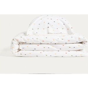 Bílé povlečení na jednolůžko/prodloužené 150x220 cm Epifania – Kave Home obraz
