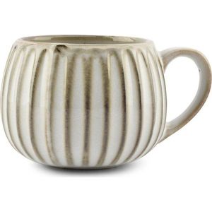 Hnědý/béžový kameninový hrnek 400 ml Arto – S|P Collection obraz