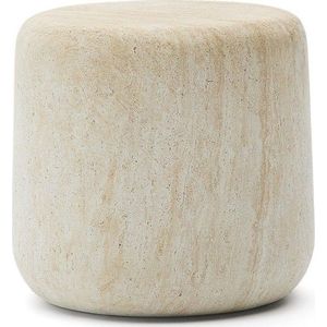 Betonový kulatý zahradní stolek ø 60 cm Drasi – Kave Home obraz