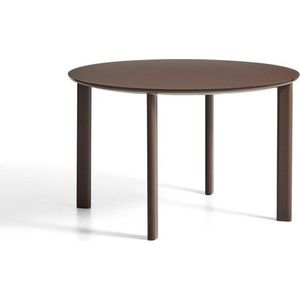 Kulatý zahradní jídelní stůl se skleněnou deskou ø 120 cm Erice – Kave Home obraz