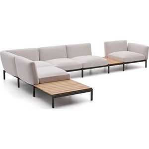 Béžová čalouněná zahradní pohovka (levý roh) Sorells – Kave Home obraz