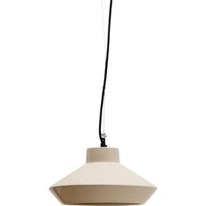 Béžové závěsné svítidlo s keramickým stínidlem ø 31 cm Portol – Kave Home obraz