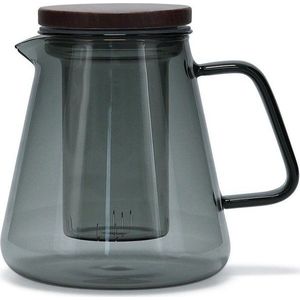 Šedá skleněná konvice na čaj se sítkem 930 ml Luma – S|P Collection obraz
