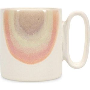 Růžový/béžový kameninový hrnek 390 ml Paint – Salt&Pepper obraz