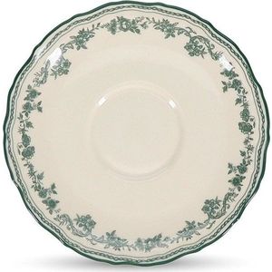 Zelený/slonovinový podšálek ø 15, 5 cm Cyril – S|P Collection obraz
