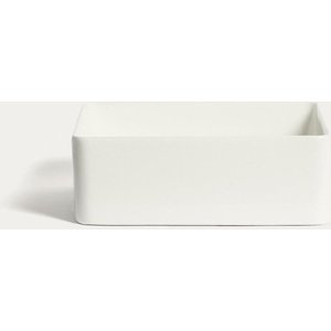 Bílé keramické umyvadlo 36, 5x36, 5 cm Ovara – Kave Home obraz
