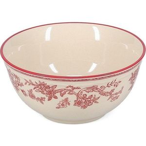 Vínová/slonovinová porcelánová miska Cyril – S|P Collection obraz