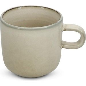 Slonovinový kameninový šálek 240 ml Meridian – Salt&Pepper obraz