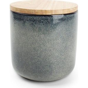Kameninová dóza na potraviny Meridian – Salt&Pepper obraz