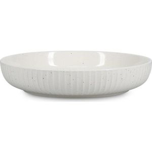 Bílý hluboký talíř ø 22 cm Ora Gloss – Salt&Pepper obraz