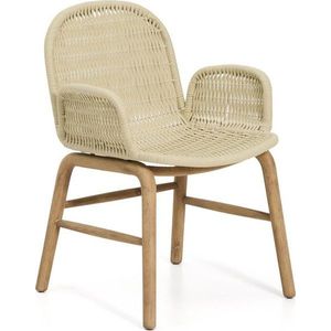 Béžová zahradní židle Alipa – Kave Home obraz