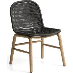 Tmavě šedá zahradní židle Alipa – Kave Home obraz