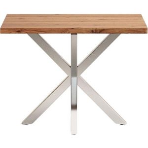 Jídelní stůl s deskou v dubovém dekoru 90x160 cm Argo – Kave Home obraz
