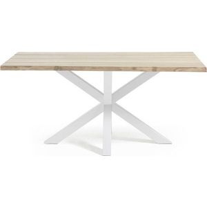Jídelní stůl s deskou v dubovém dekoru 90x160 cm Argo – Kave Home obraz