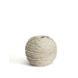 Krémová keramická ručně vyrobená váza (výška 15, 5 cm) Evania – Kave Home obraz