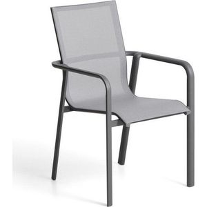 Šedá zahradní židle Canea – Kave Home obraz