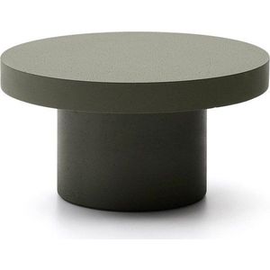 Betonový kulatý zahradní konferenční stolek ø 90 cm Aiguablava – Kave Home obraz