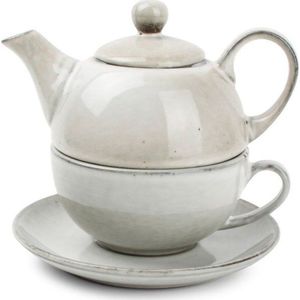 Zelená kameninová konvice na čaj 400 ml Artisan – Salt&Pepper obraz