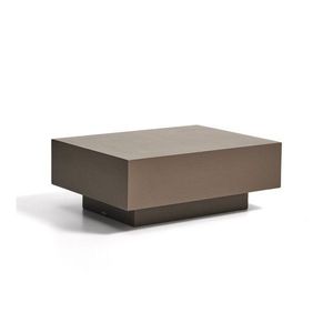 Betonový zahradní konferenční stolek 60x80 cm Rustella – Kave Home obraz