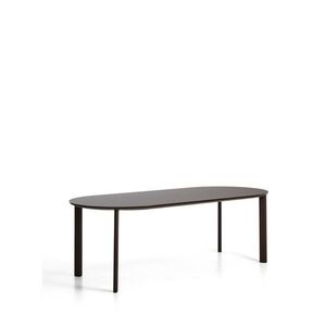 Zahradní jídelní stůl se skleněnou deskou 100x230 cm Erice – Kave Home obraz