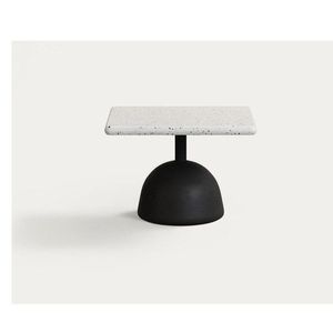 Zahradní konferenční stolek s terrazzo deskou 48x48 cm Saura – Kave Home obraz
